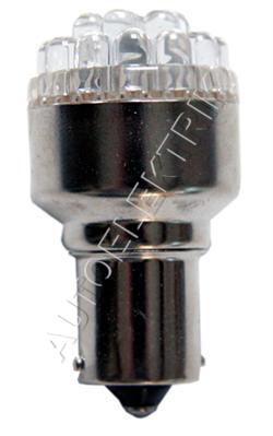 Žárovka LED, 12V/(21W), BA 15s, bílá, spotřeba 1,7W