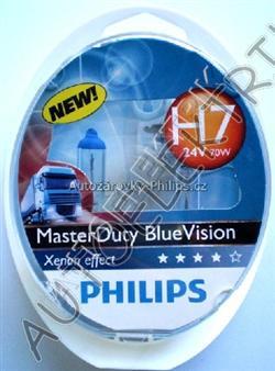 Žárovka H7 24V/70W Master Duty, BlueVision, Xenon effect